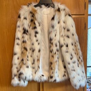 7 for All Mankind Women's Faux Fur Jacket size S